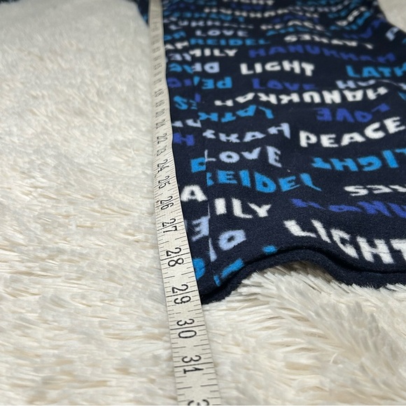 “Jammies for Families” Hanukkah pj set,knit top/fleece bottoms-adult size M-NEW - Picture 13 of 14